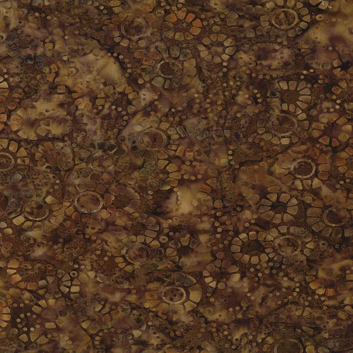 Cinnamon Twist Batiks 1400-22302-257 Brown