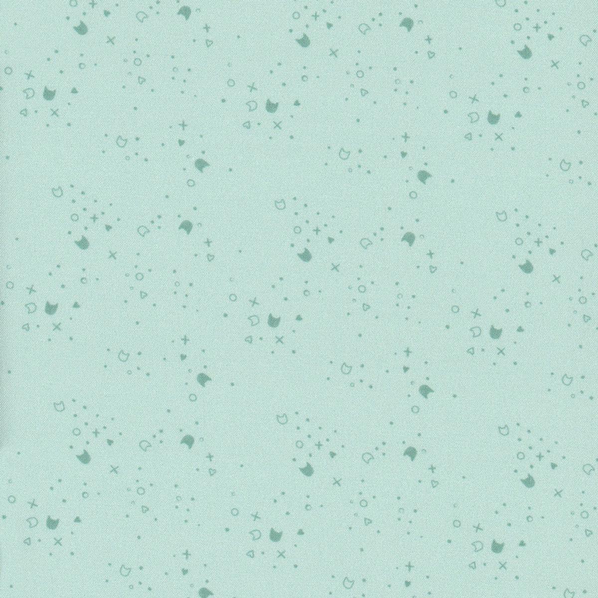 Dear Stella Kitty Litter Powder Cotton 43"/44" Fabric Per Yard