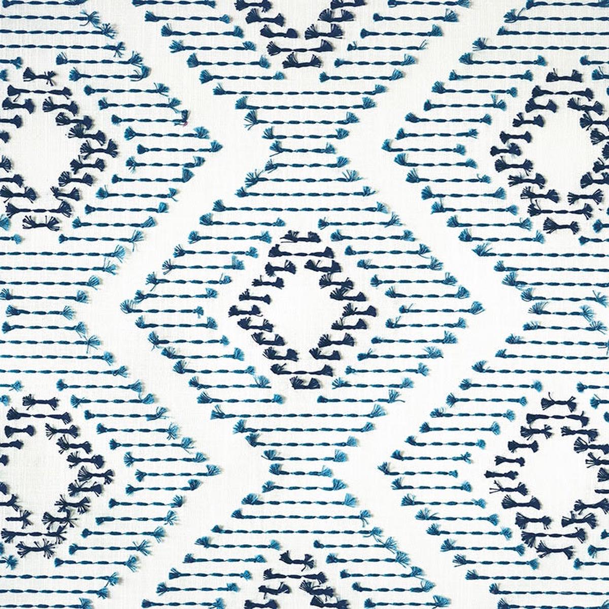 Eastern Accents Trillium Blue Fabric by Thom Filicia