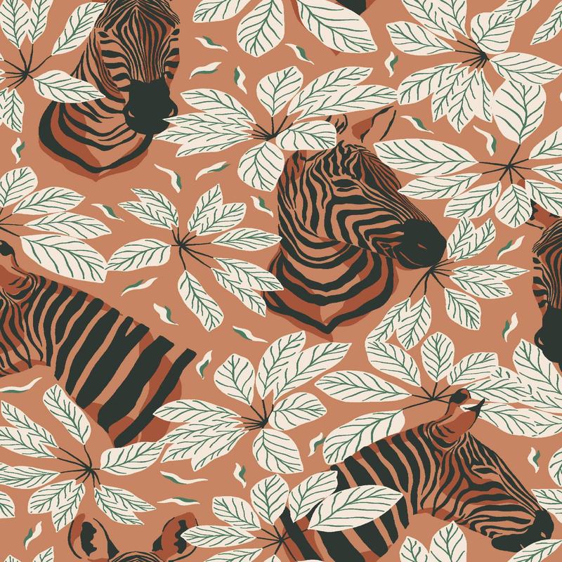 Magic Of The Serengeti Zebra By RJR Studio Amber Winds