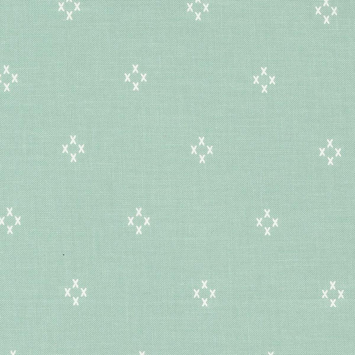 Moda Seaglass Summer Fabric - Cross My Heart Ocean Air 43186-12