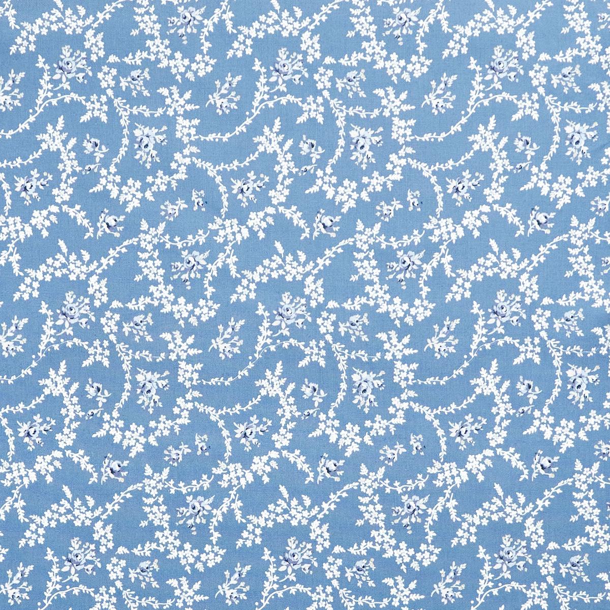 Serenity Blues - Vines Blue Yardage