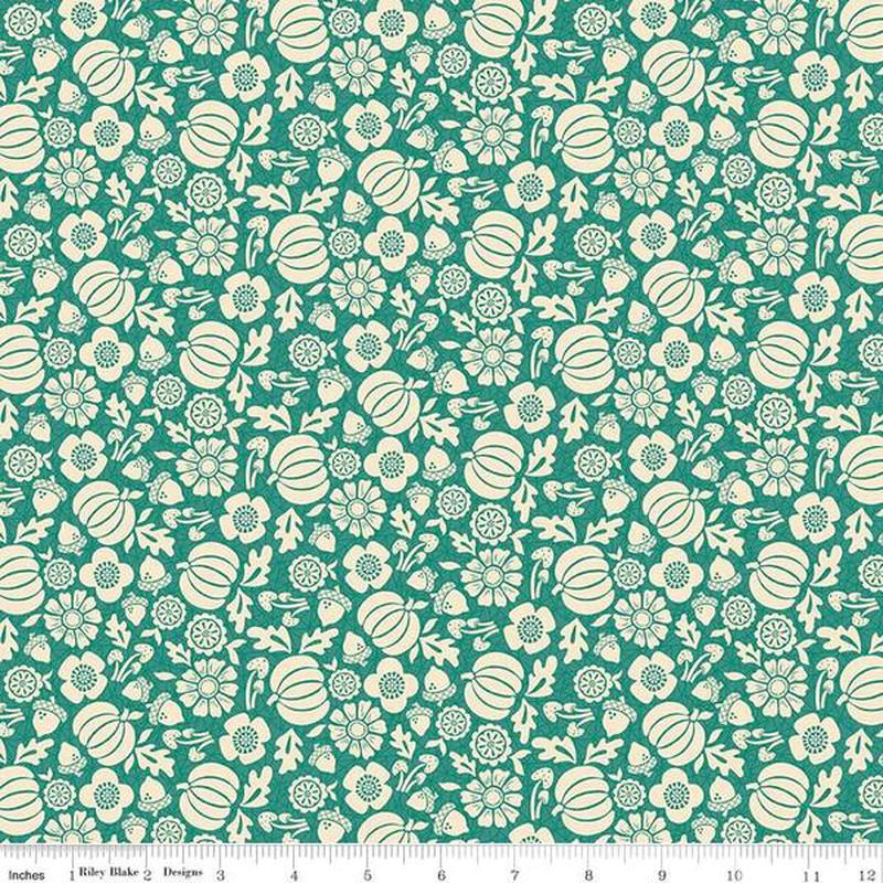 Autumn Afternoon 14871-Teal