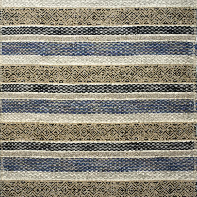 Andrew Martin Pampas Indigo Fabric AM100356.511.0