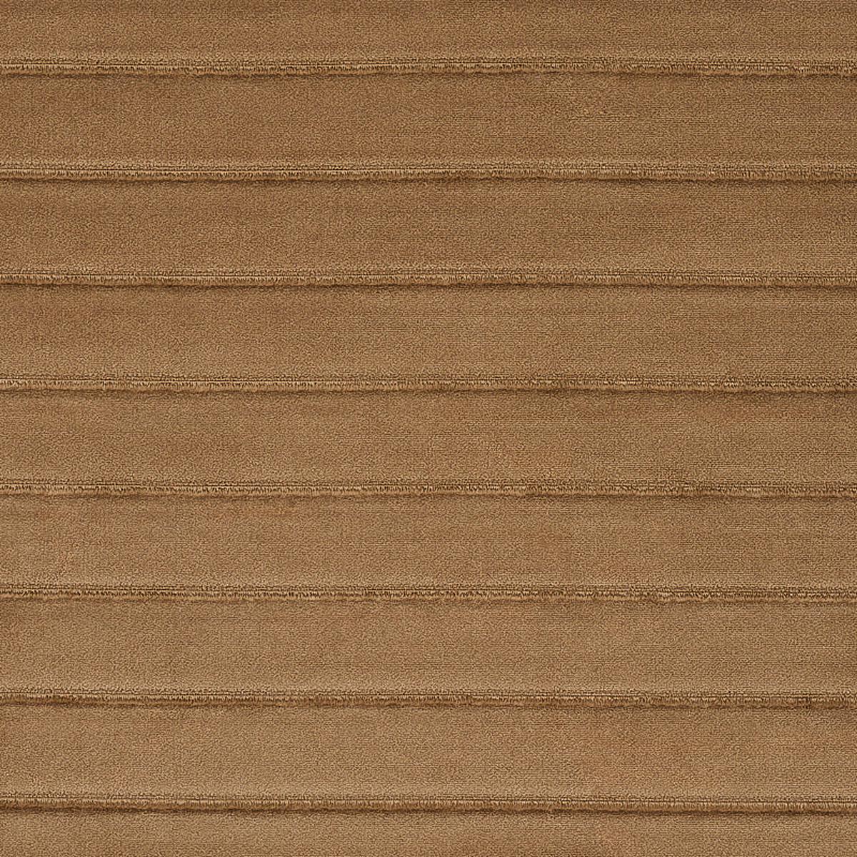 Frederika Channeled Velvet Camel Fabric