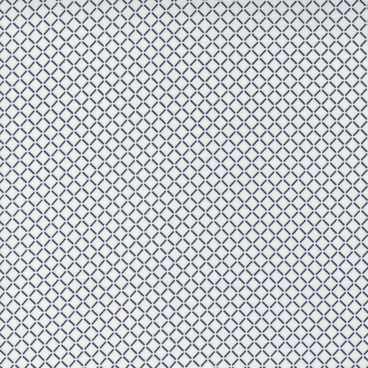 Moda Nantucket Summer - Sail Check Cream Navy 55265 21