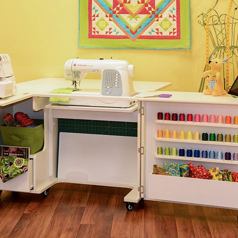 Wallaby Sewing Cabinet - White