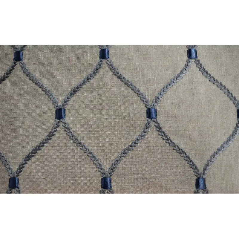 Deane Embroidery Storm Waverly Fabric