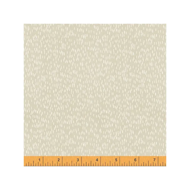 Lofi Whistler Studios 52505-3 Taupe Dashes Cotton
