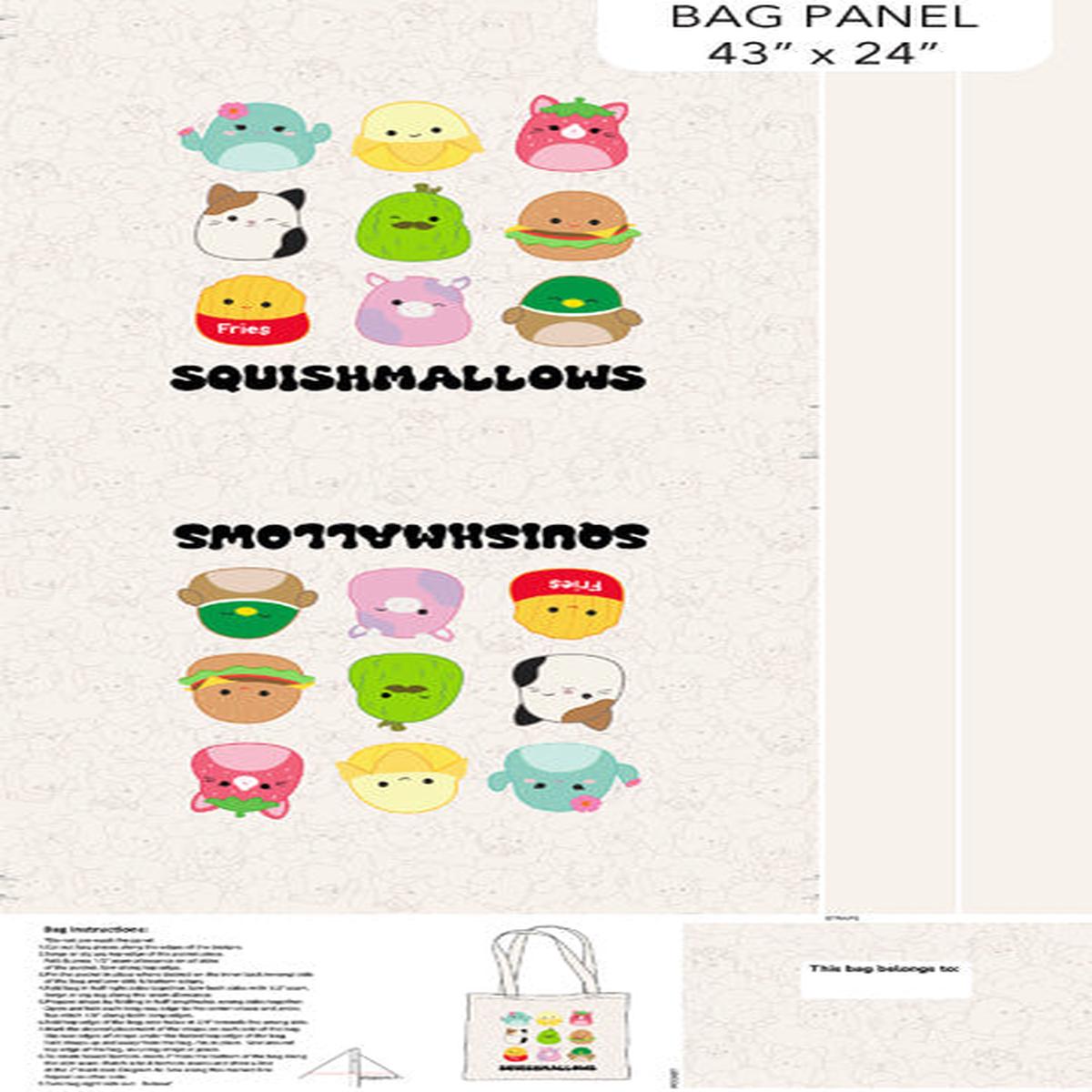 Squishmallows Bag Panel