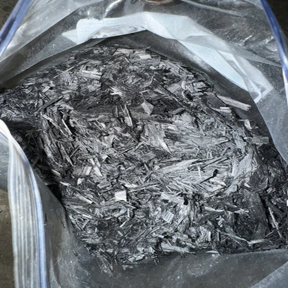 1 Lb Chopped carbon fiber forged strands - For Creating Forged Carbon Pieces