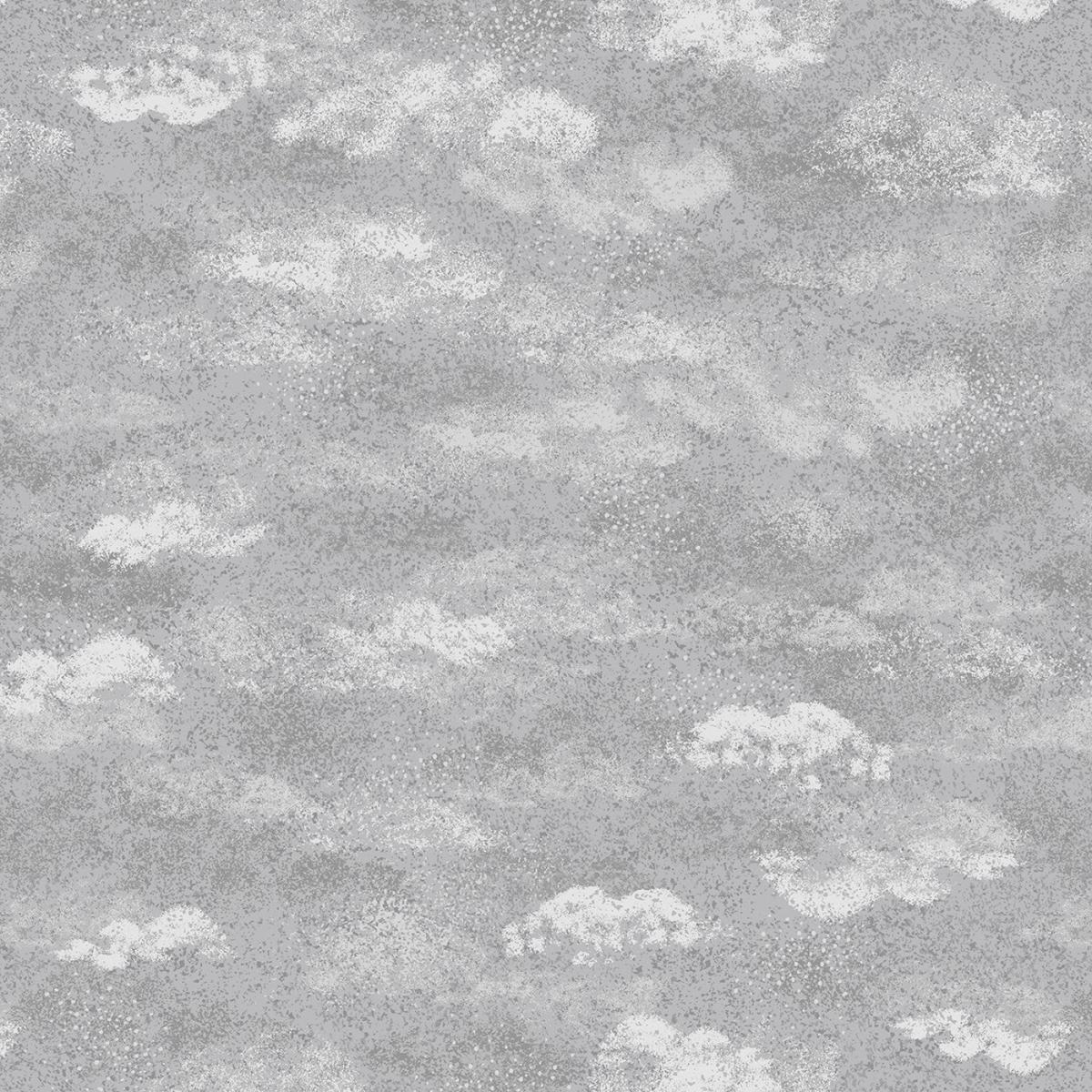 Dreams - Grey (D19) by Lewis & Irene - Cotton Blender