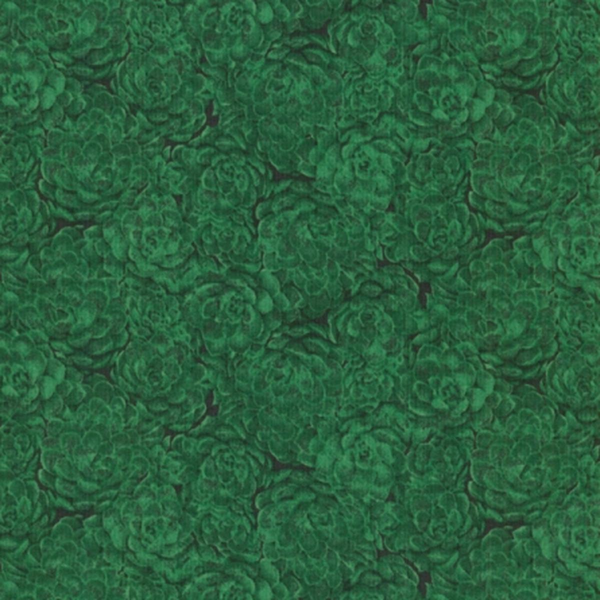Jinny Beyer Palette - Hens and Chicks Holiday Green Yardage