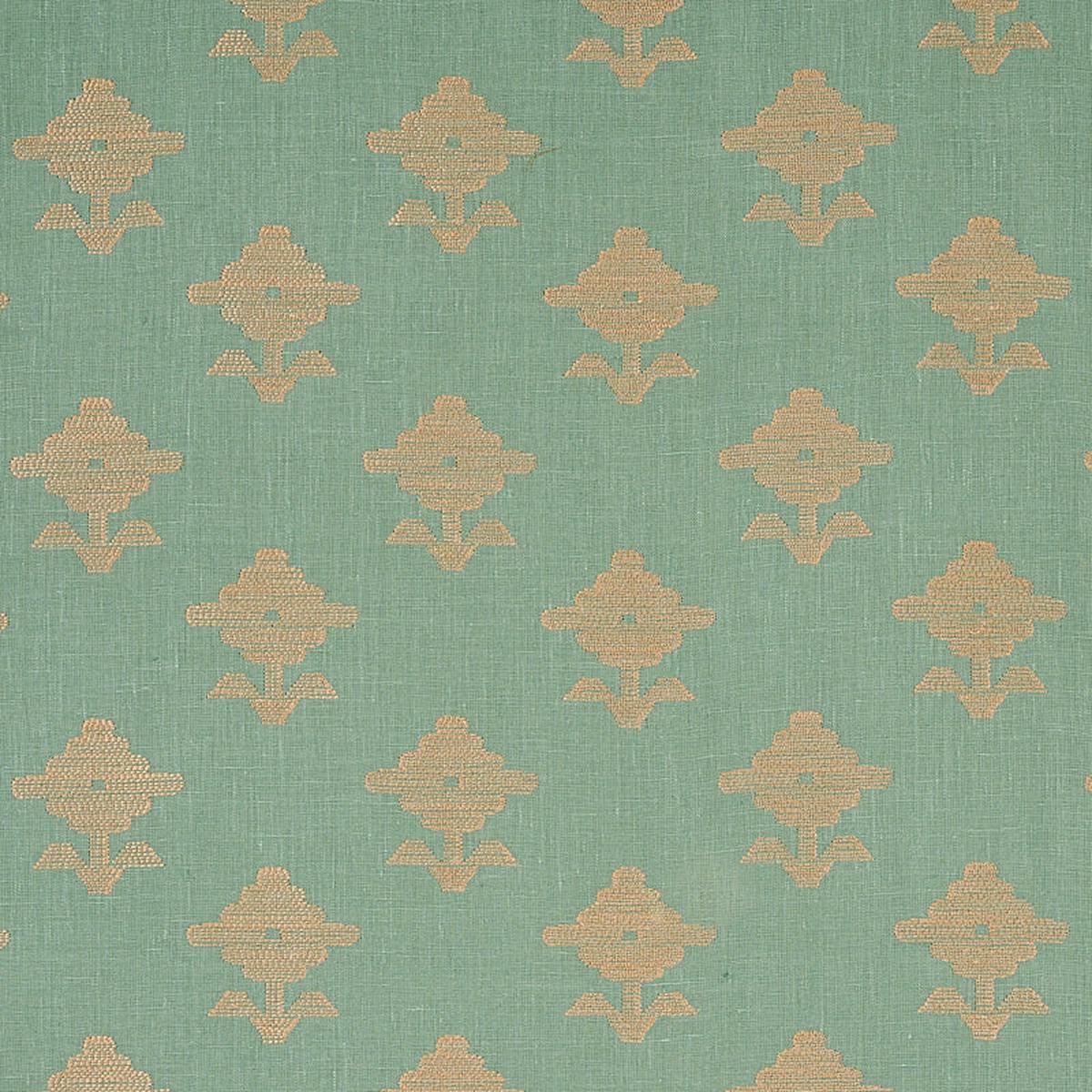 Rubia Embroidery Mineral Fabric