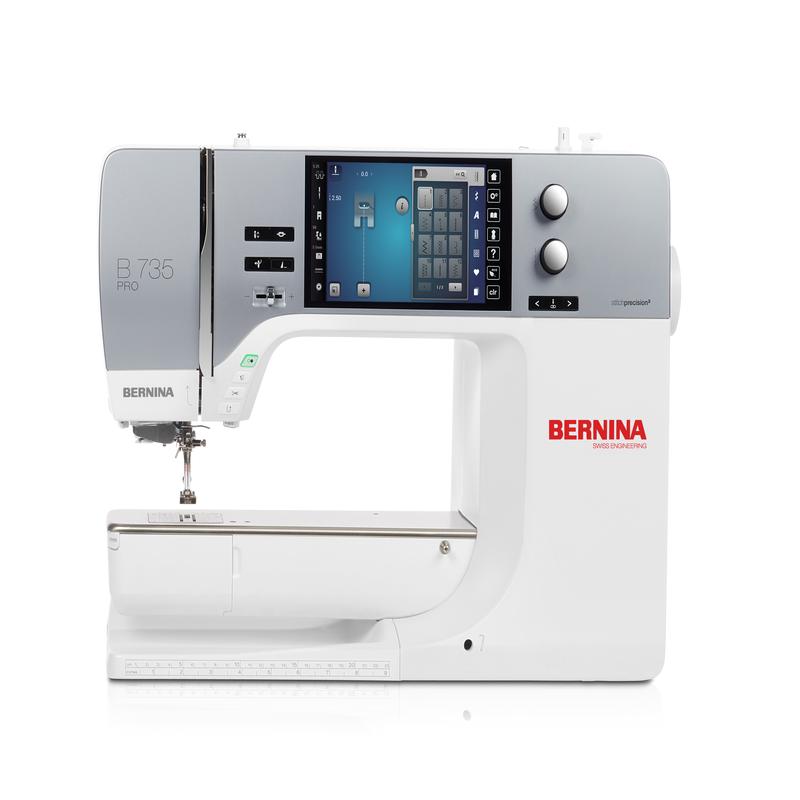 BERNINA 735 PRO Sewing and Embroidery Machine with Holiday Gift Package