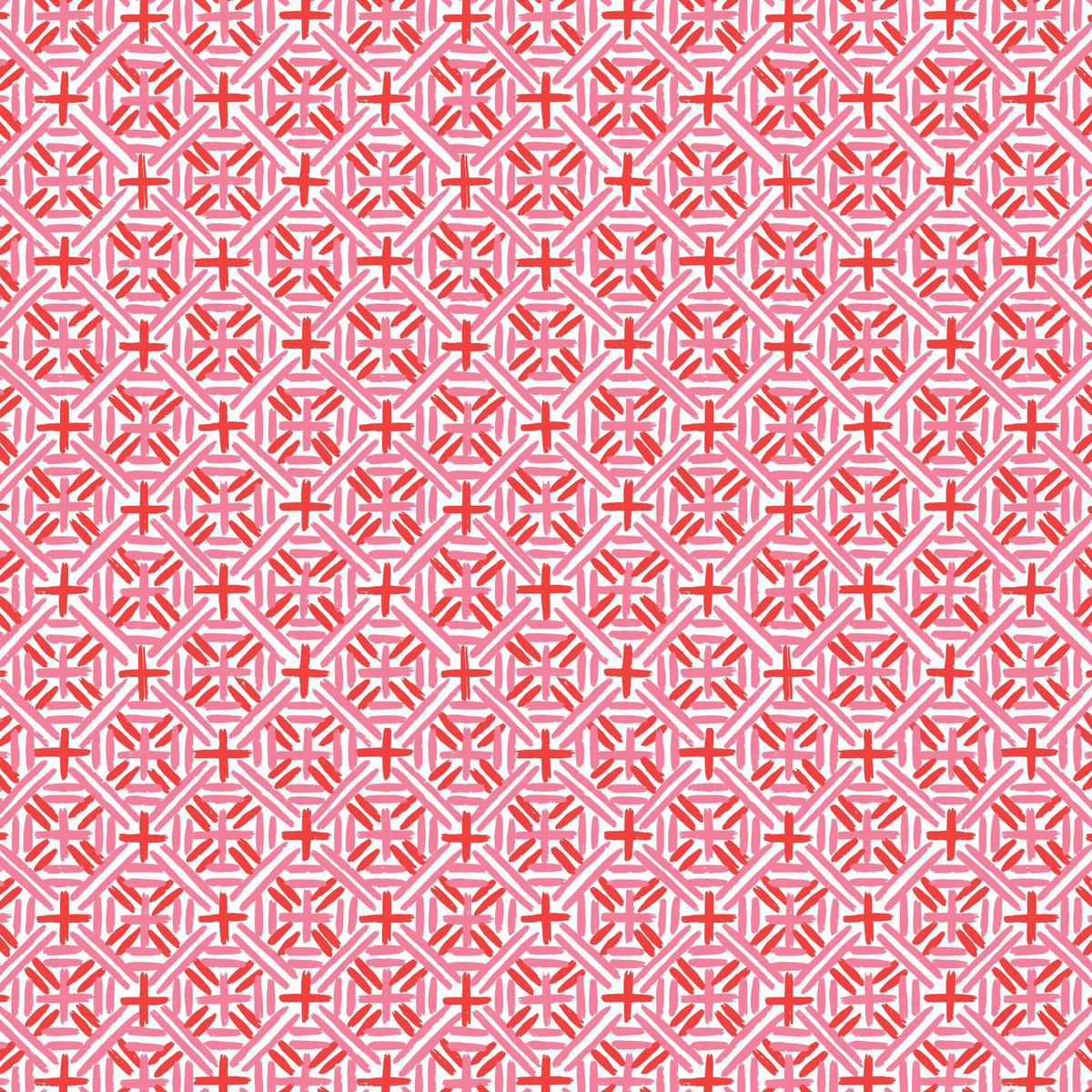 Cafe Weave Red/Pink
