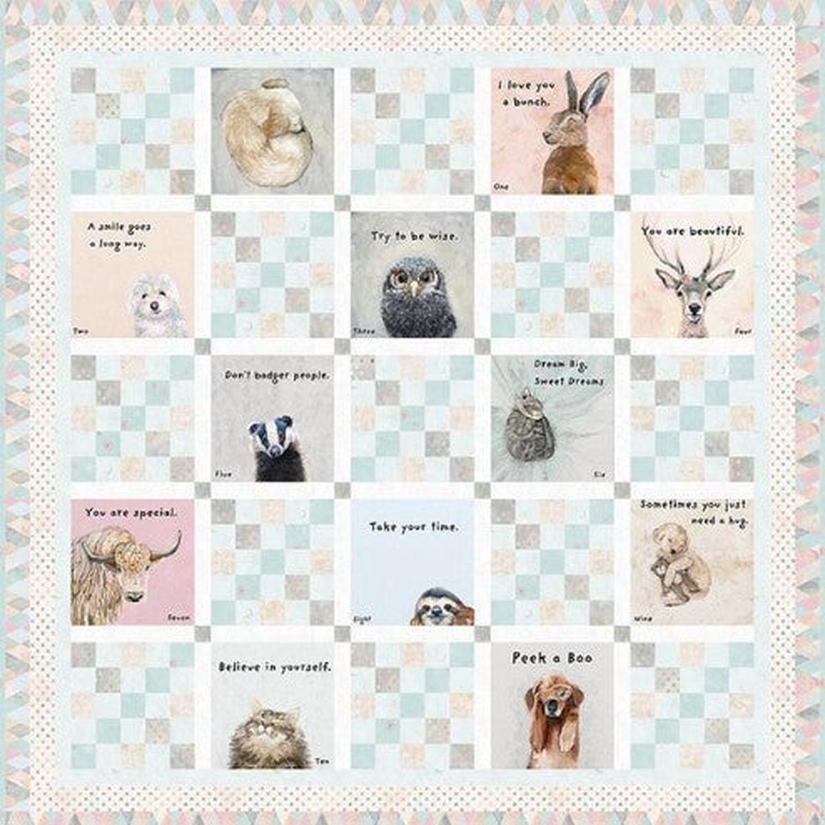 Studio E - Sweet Child of Mine - Quiet Time Quilt Minky