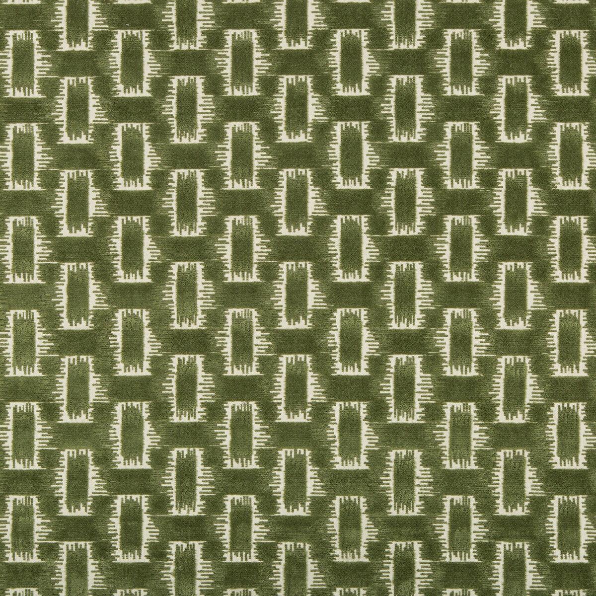 Chambord Velvet Leaf Fabric