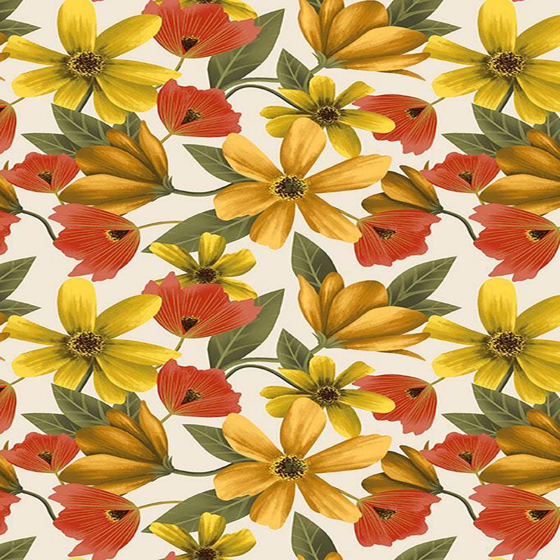 Clothworks Canto Cosmos Light Khaki
