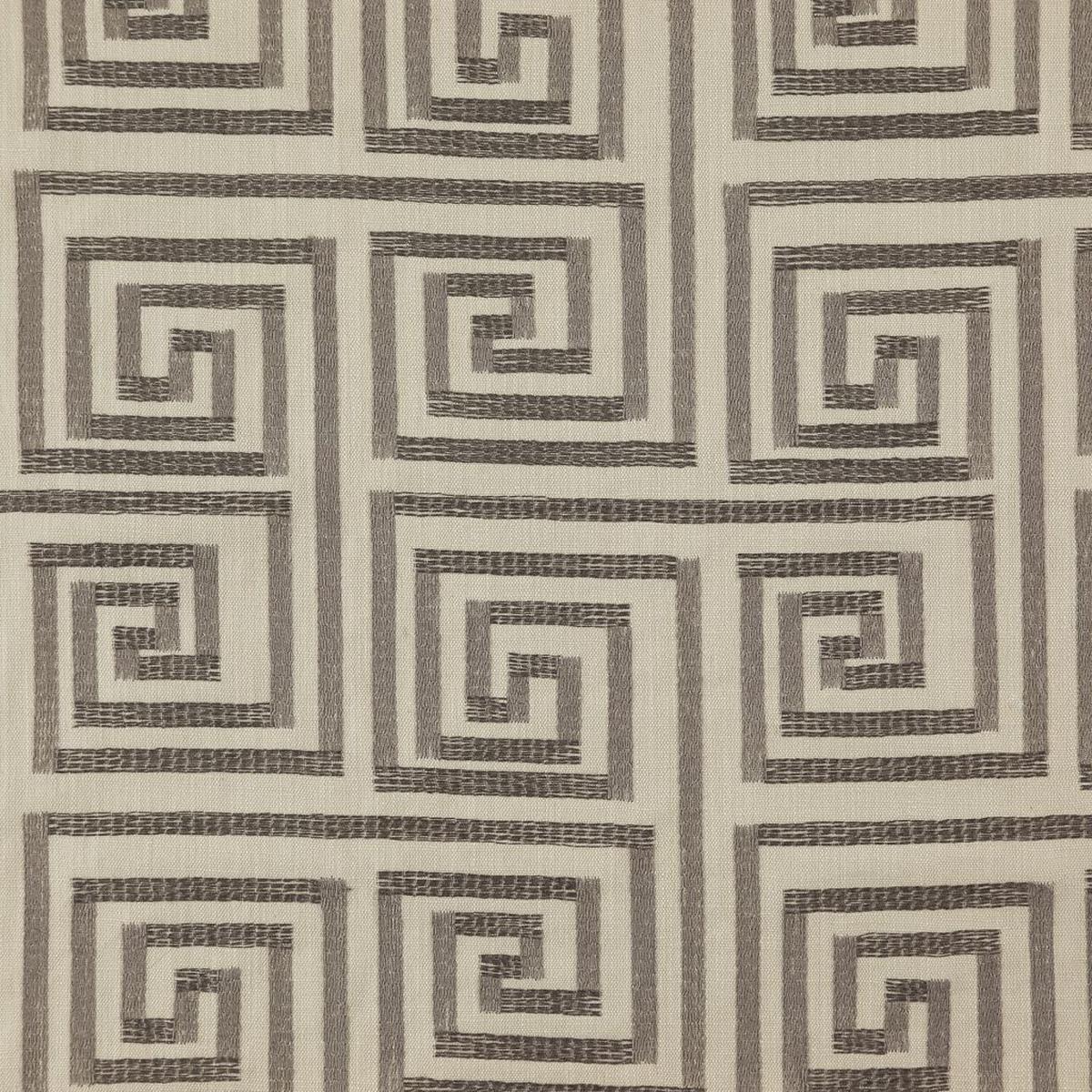 Corfu Fret  Platinum RM Coco Fabric