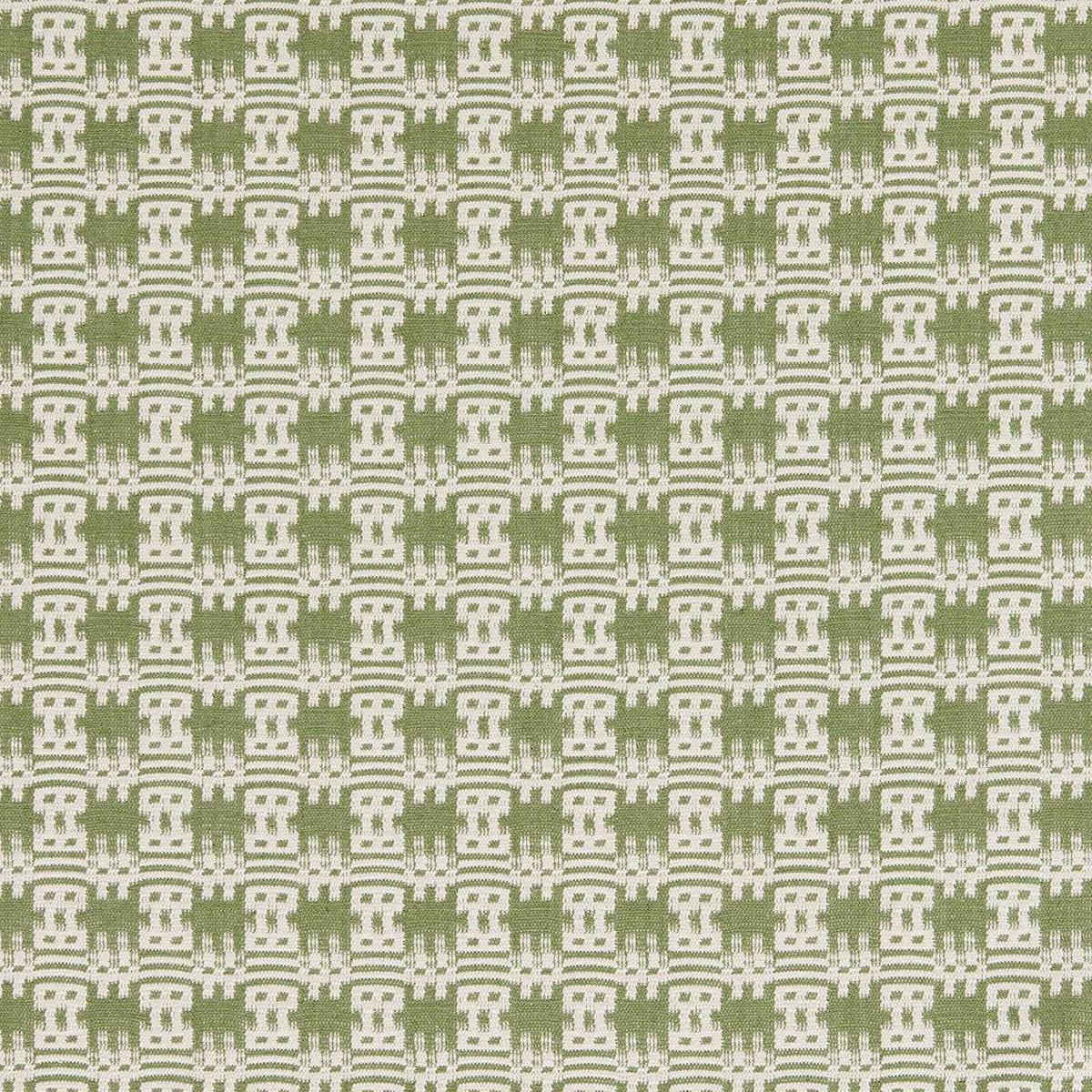 SANDERSON Akan Fabric Checks Avocado - DSAF237516