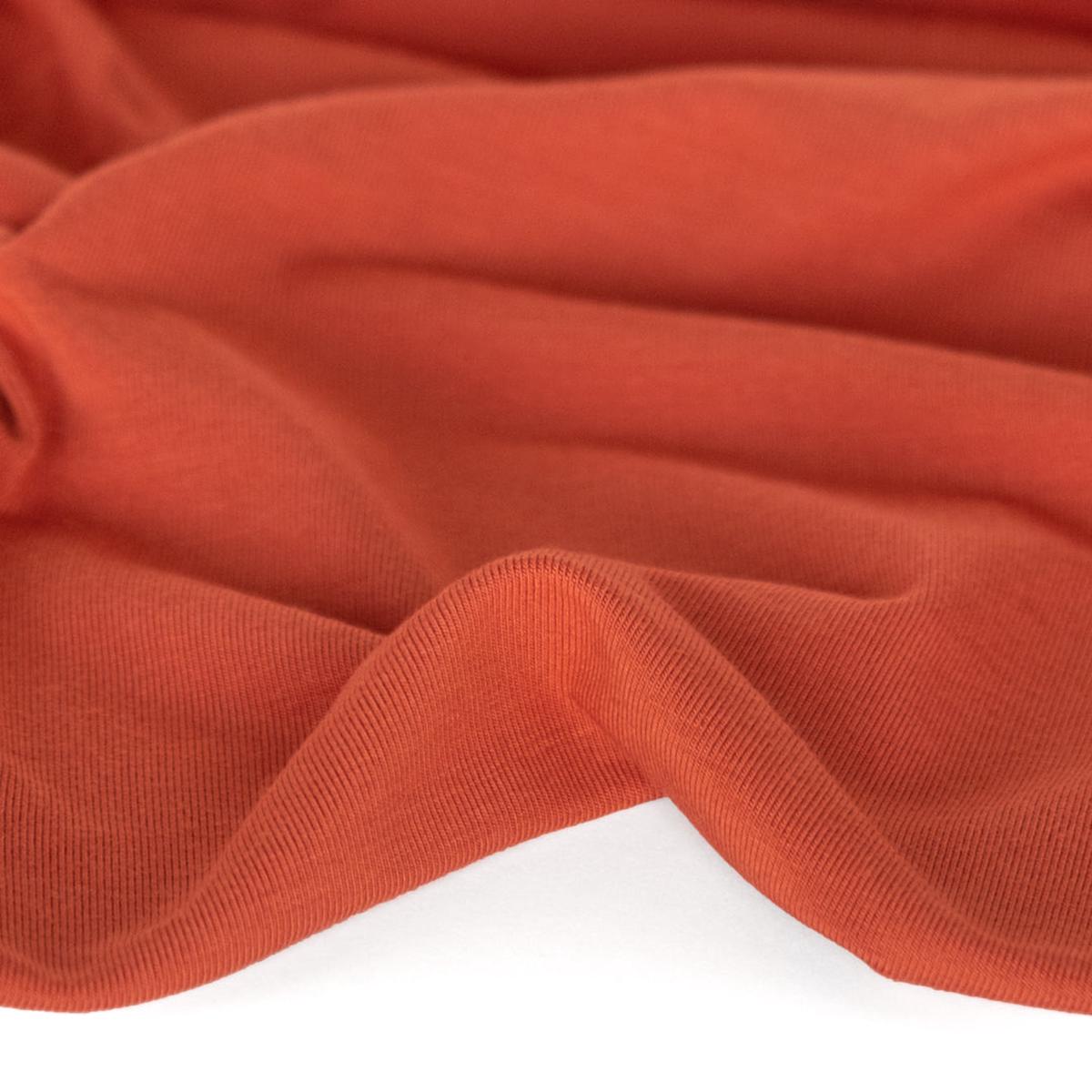 Bamboo Jersey Knit - Blood Orange