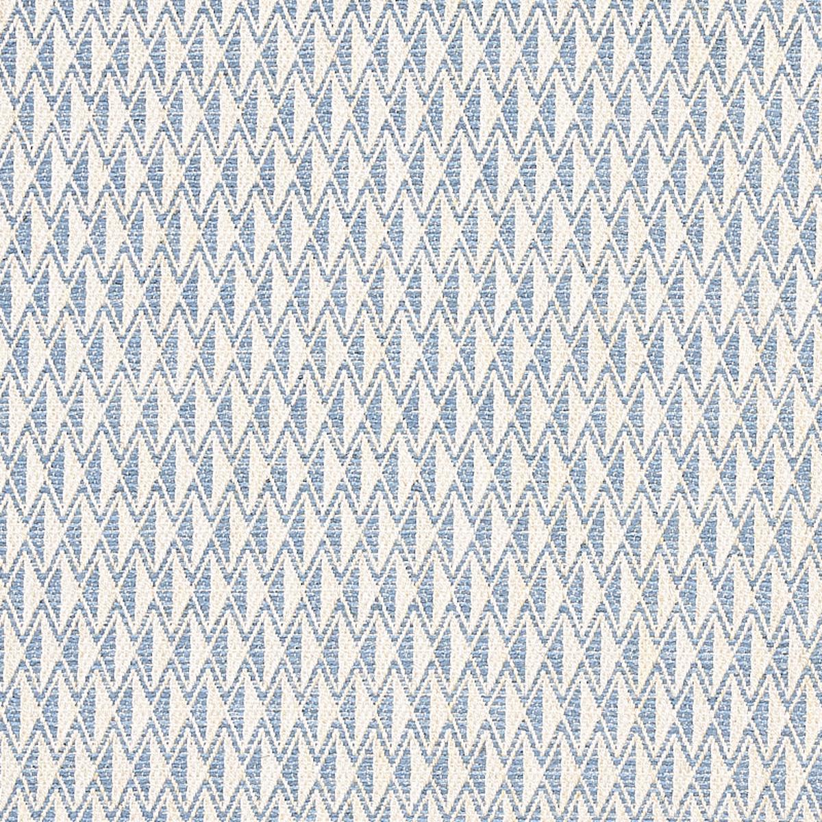 SCHUMACHER ESSENTIALS: SMALL SCALE UPHOLSTERY FABRICS GREENPOINT PATTERN WOVENS PATTERN WOVENS SKY - 70544