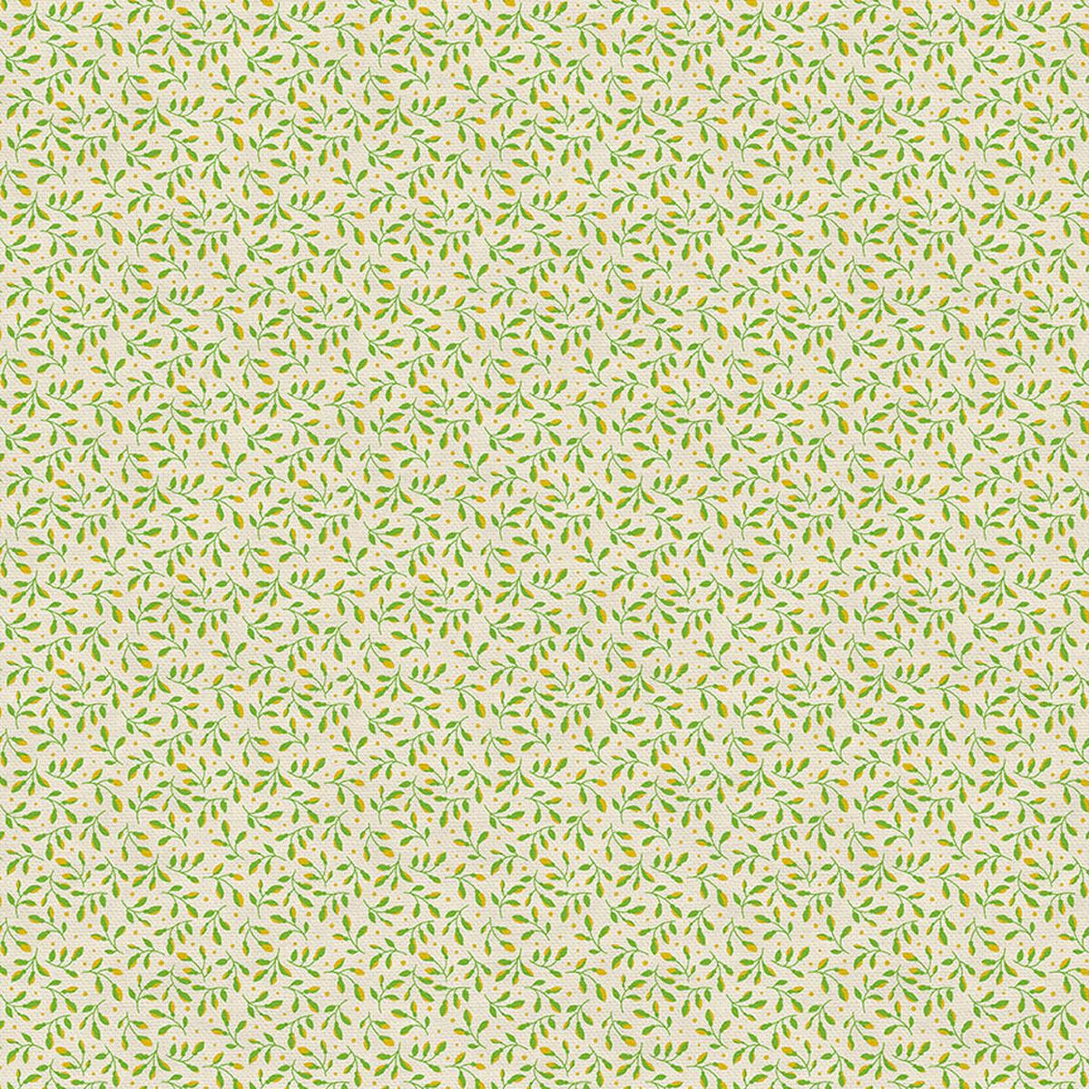 Buds - Yellow - Rayon Challis