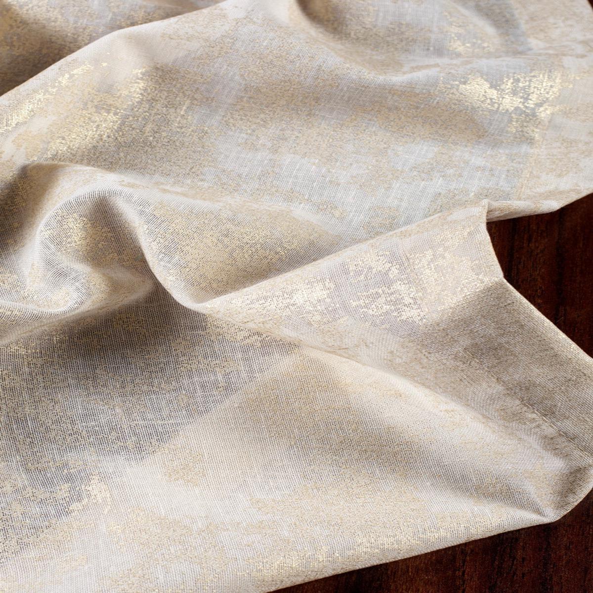 'Earthy Glow' Fabric by the Yard (Cream/ Gold)
