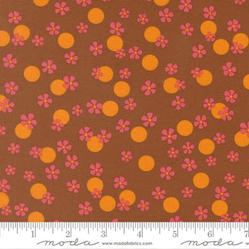 Fabric Moda Rust Easy Breezy Happy Daze by the Quarter Yard 33842-20