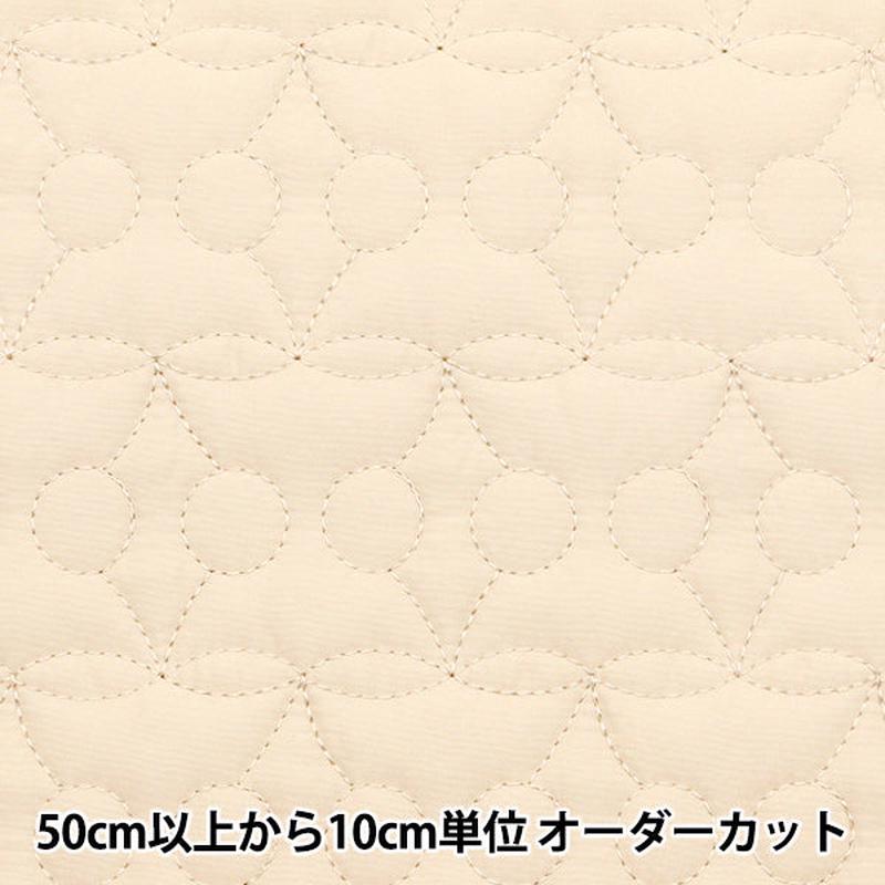 [From quantity 5] Fabric "Quilting Nerori Rose Cherry Quilt Off White NRF-10H-OW"