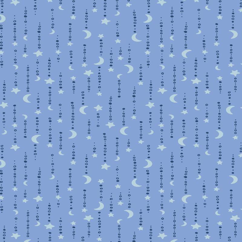 Sunny Days Ahead Wish For The Stars By RJR Studio For RJR Fabrics Azure