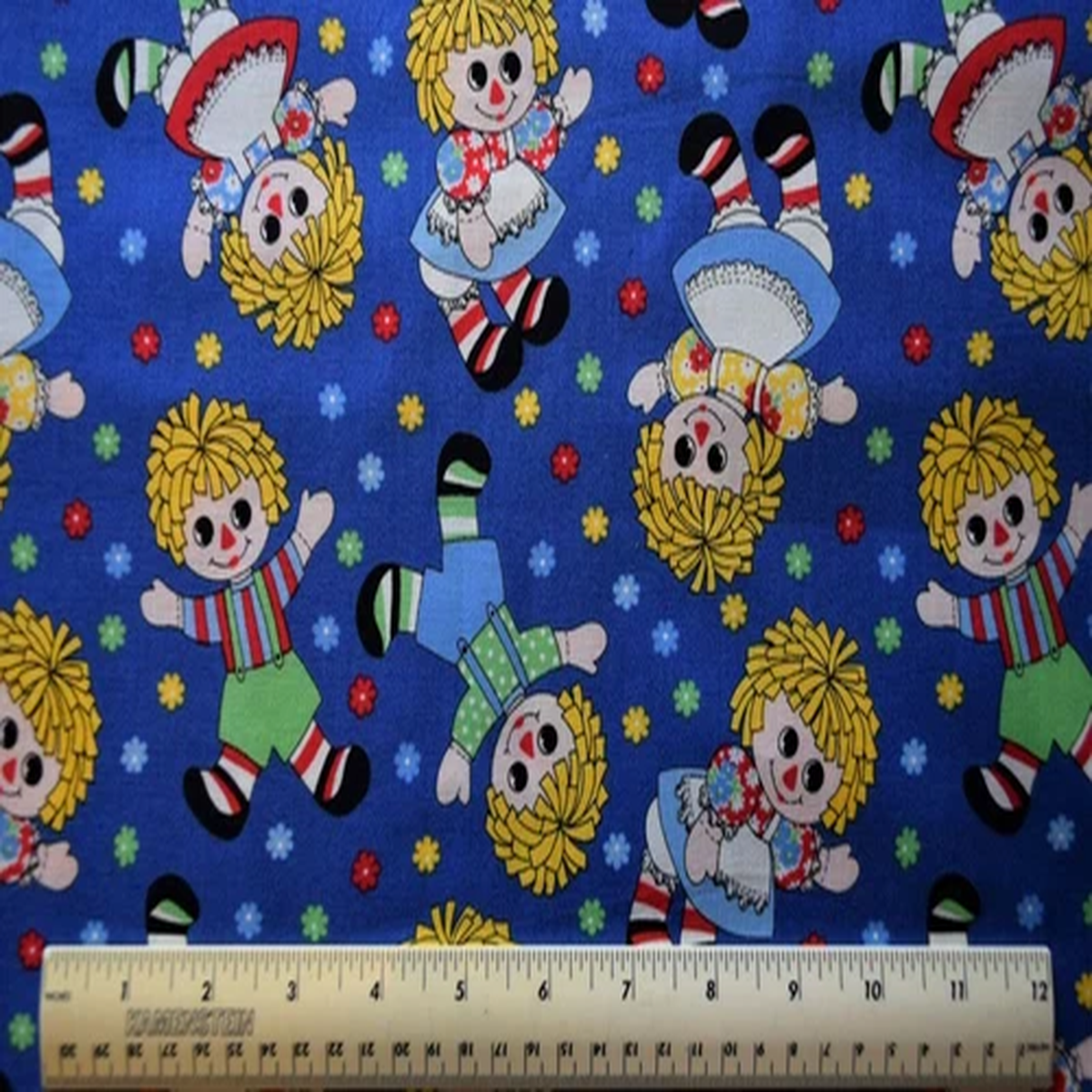 Washington Street Studio Hollies Dollies rag dolls By the 1/4 yd. cotton fabric