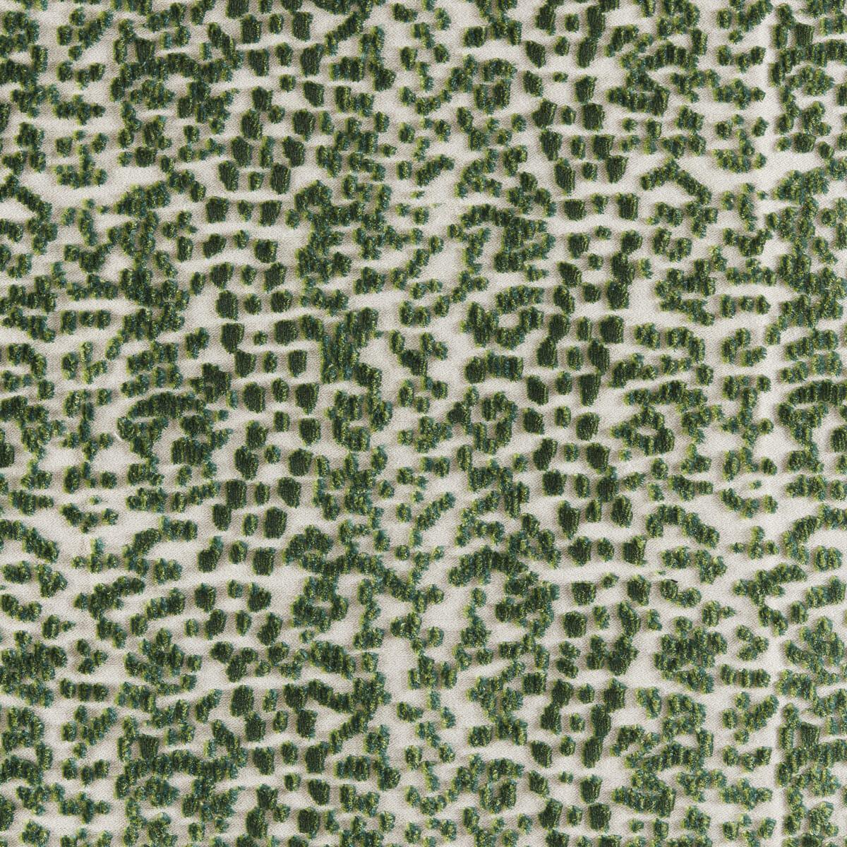 8025101.33.0 LES TOUCHES VELVET GREEN - BRUNSCHWIG & FILS Fabric