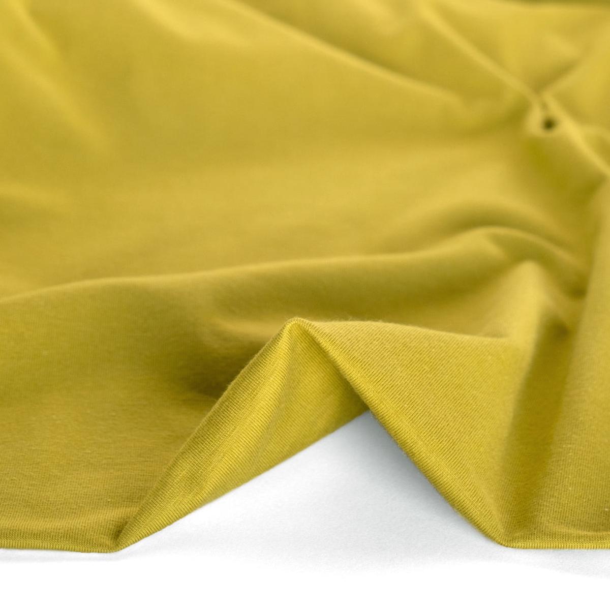 Cotton Modal Jersey Knit - Citron