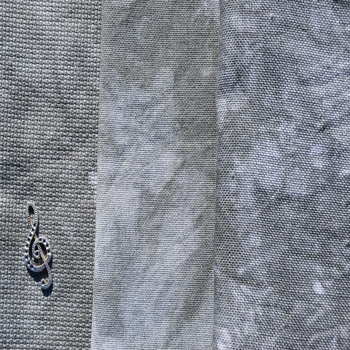 James - Fat Half | Opalescent Linen | 32 ct