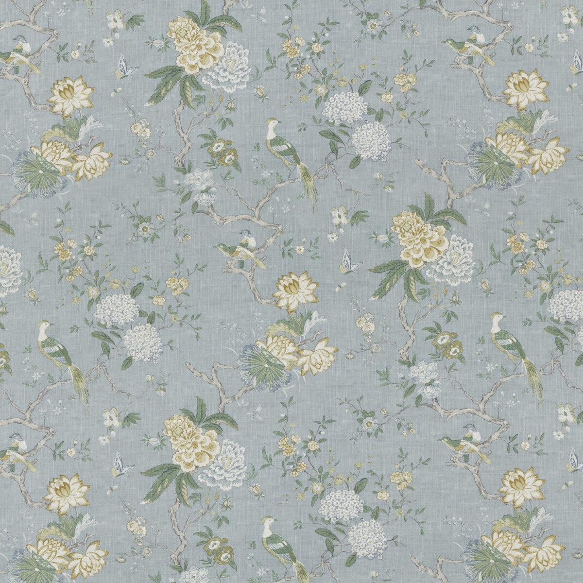 Oriental Bird Signature-Soft Blue