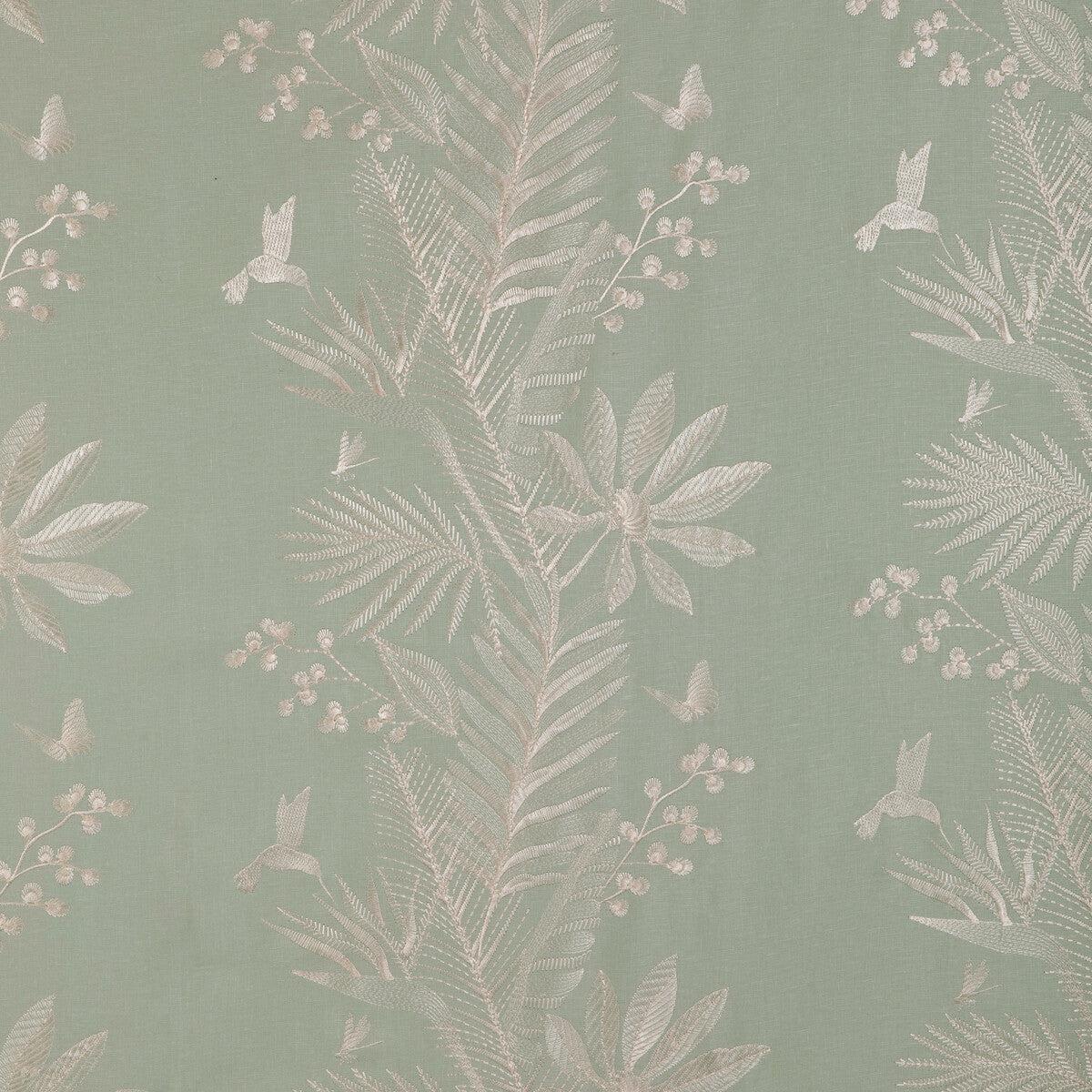 Manda Emb Seafoam Fabric
