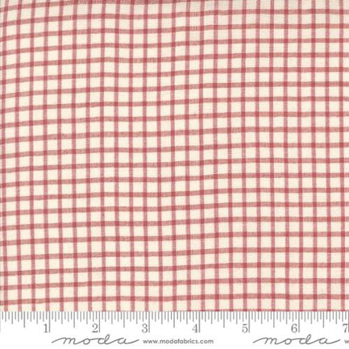 Moda French General Woven Ginghams - Garance Pearl 12223 14