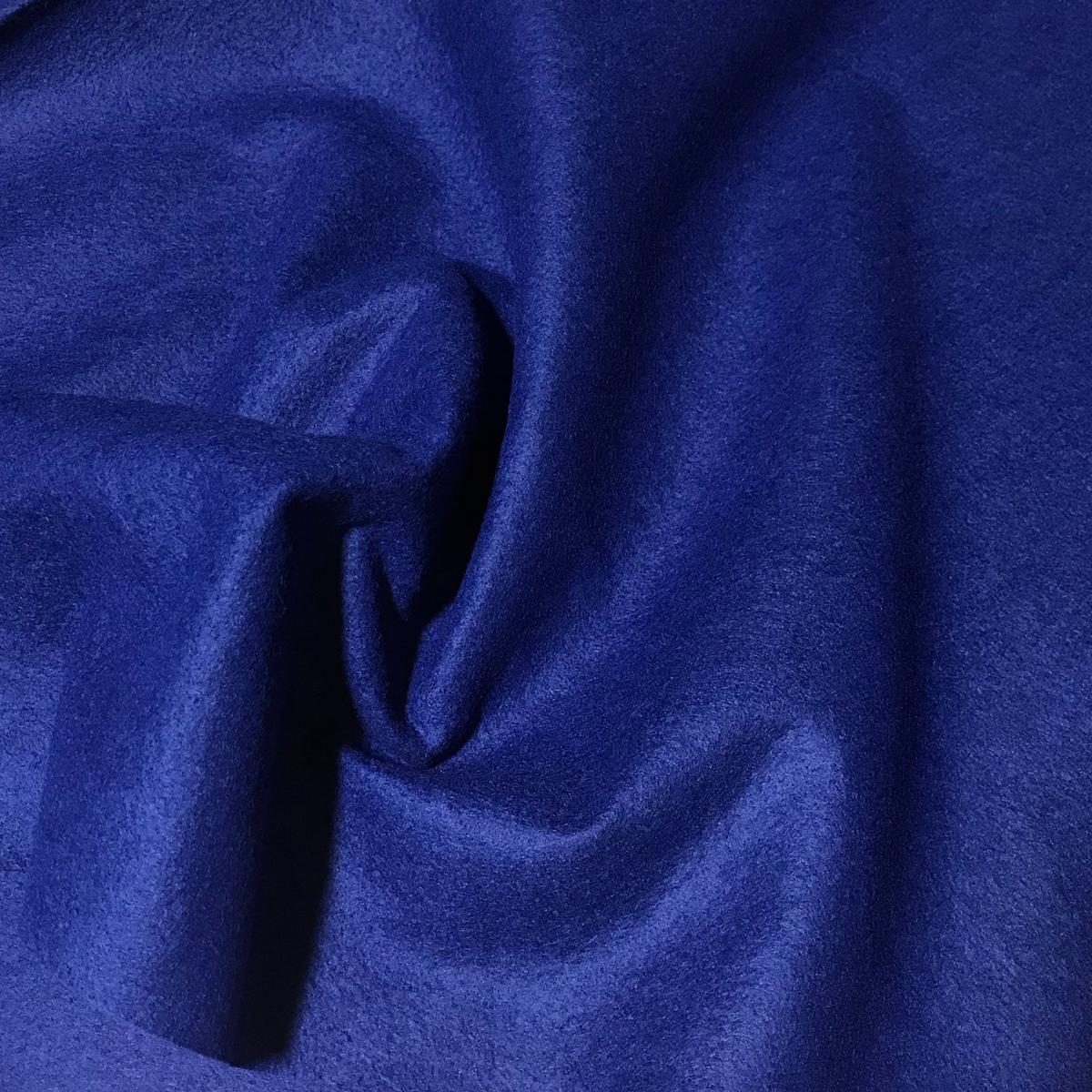 Royal Blue - Wool /Rayon Blend Felt Fabric