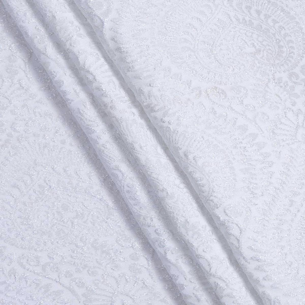 'Lauren Lace' Fabric by the Yard (White)