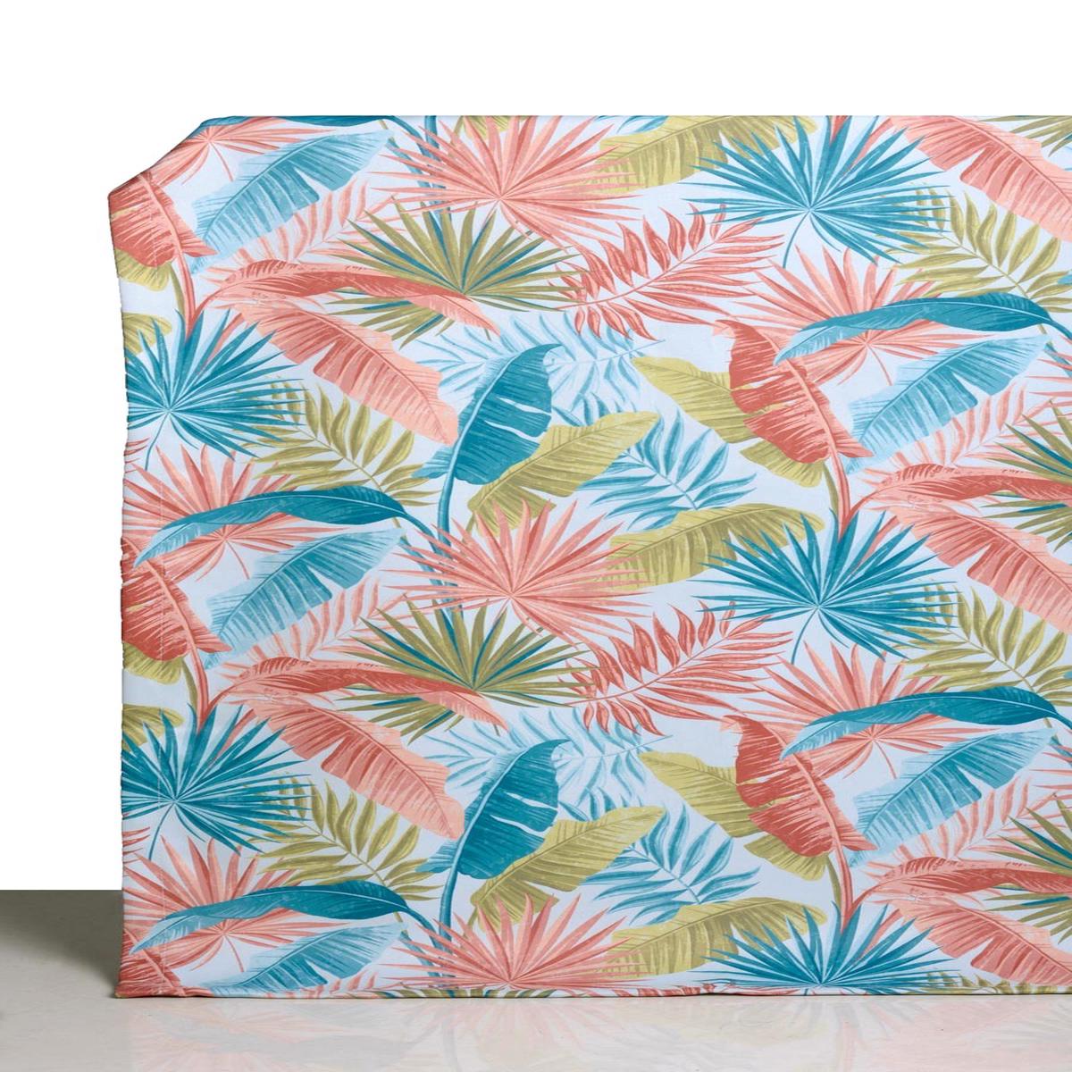 'Blushing Sky' Fabric by the Yard (Red/ Blue/ Green)