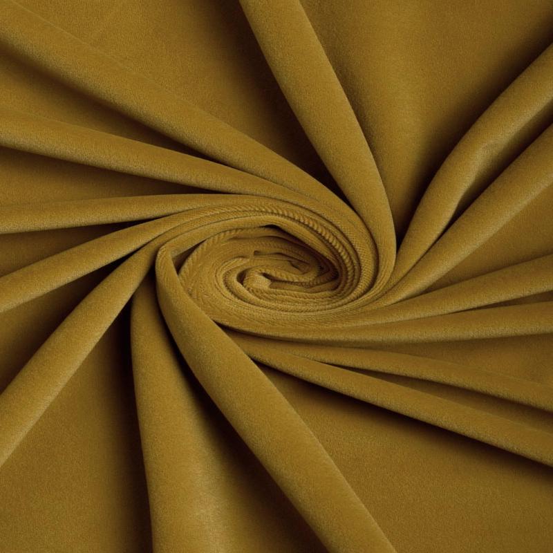 'Billboard Lemon' Fabric by the Metre (Golden Yellow)