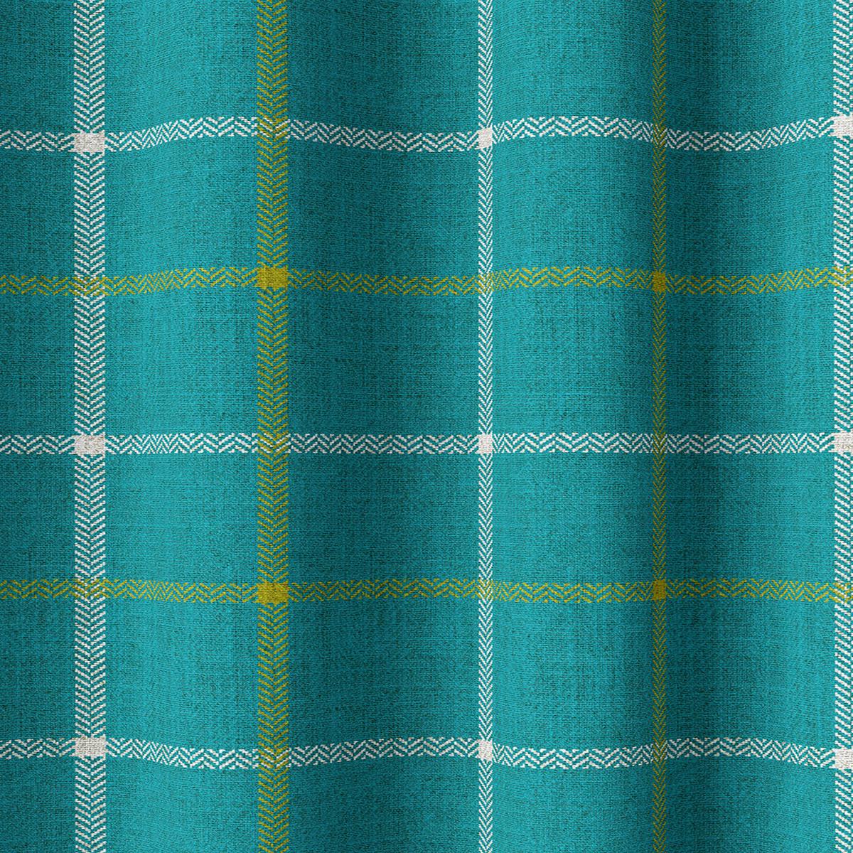 'Fresh Safari' Fabric by the Yard (Turquoise Blue)