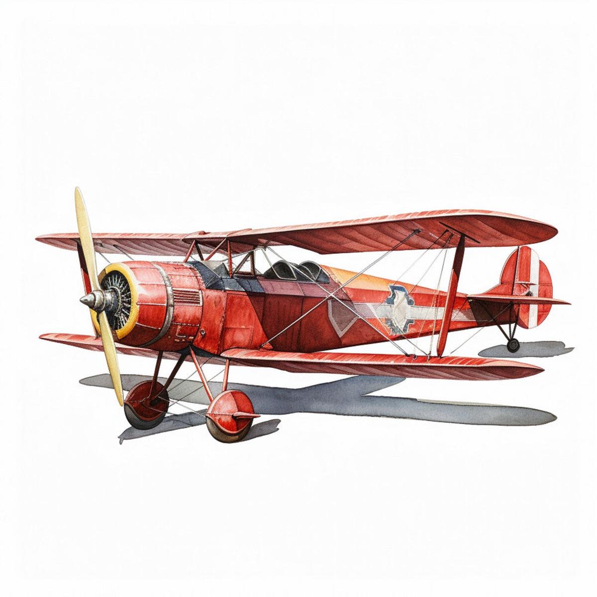 Wright Biplane Fabric Panel 6