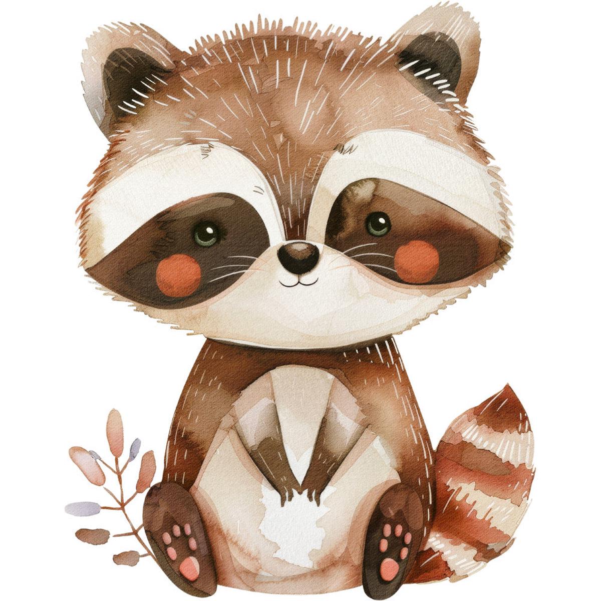 Woodland Animals World Fabric Panel 39