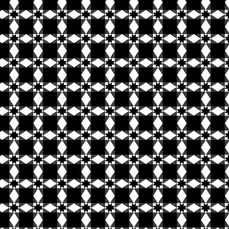 Winter on the Farm Ribbon Plaid Black
