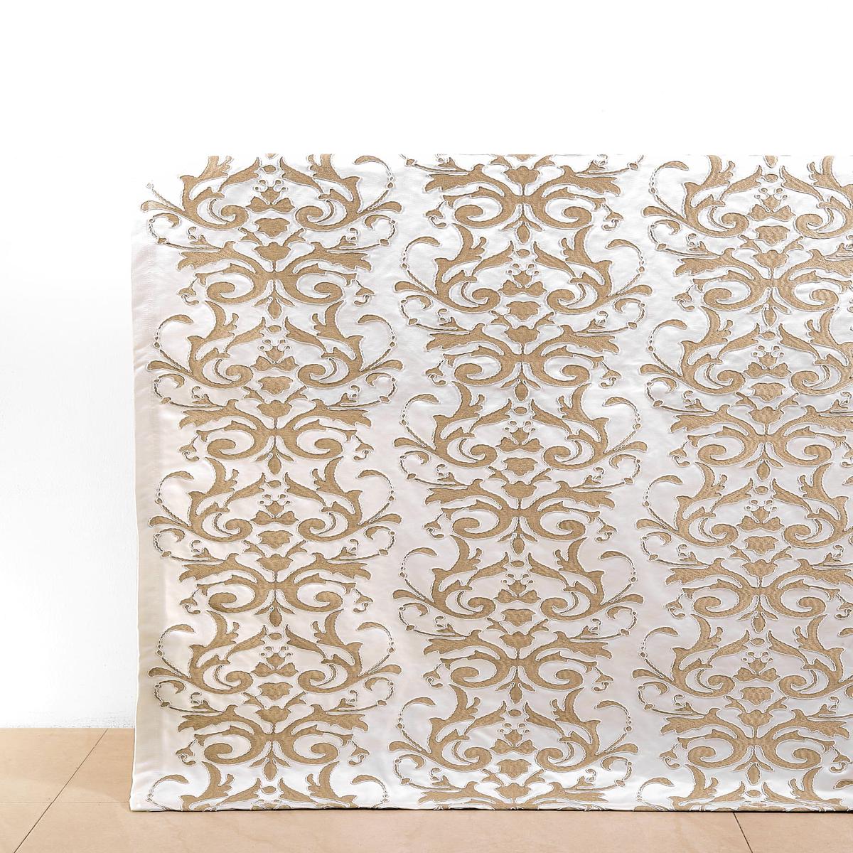 'Whetstone' Fabric by the Yard (Golden/ White)
