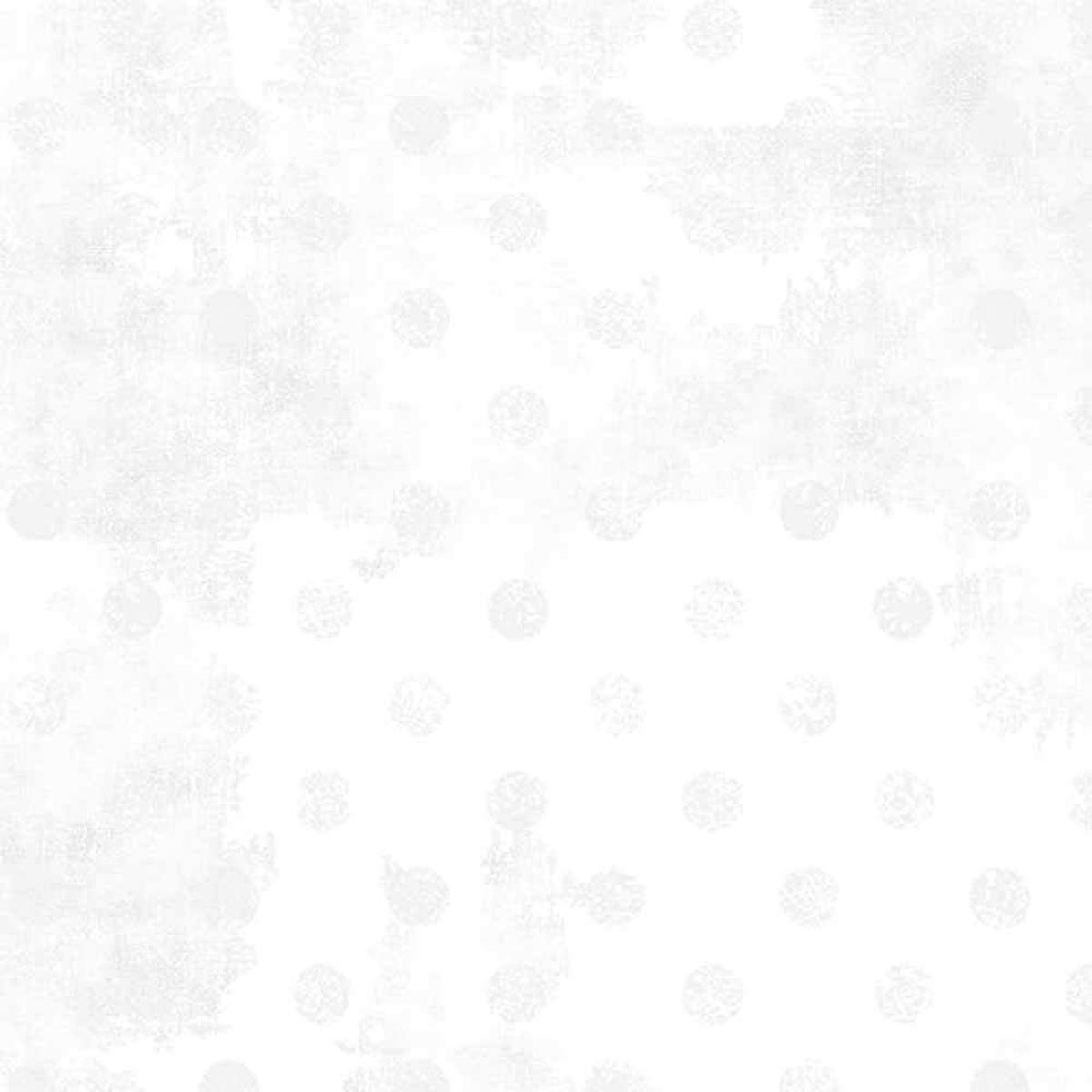 Wilmington Prints - Dry Brush Dots - White On White - Yardage