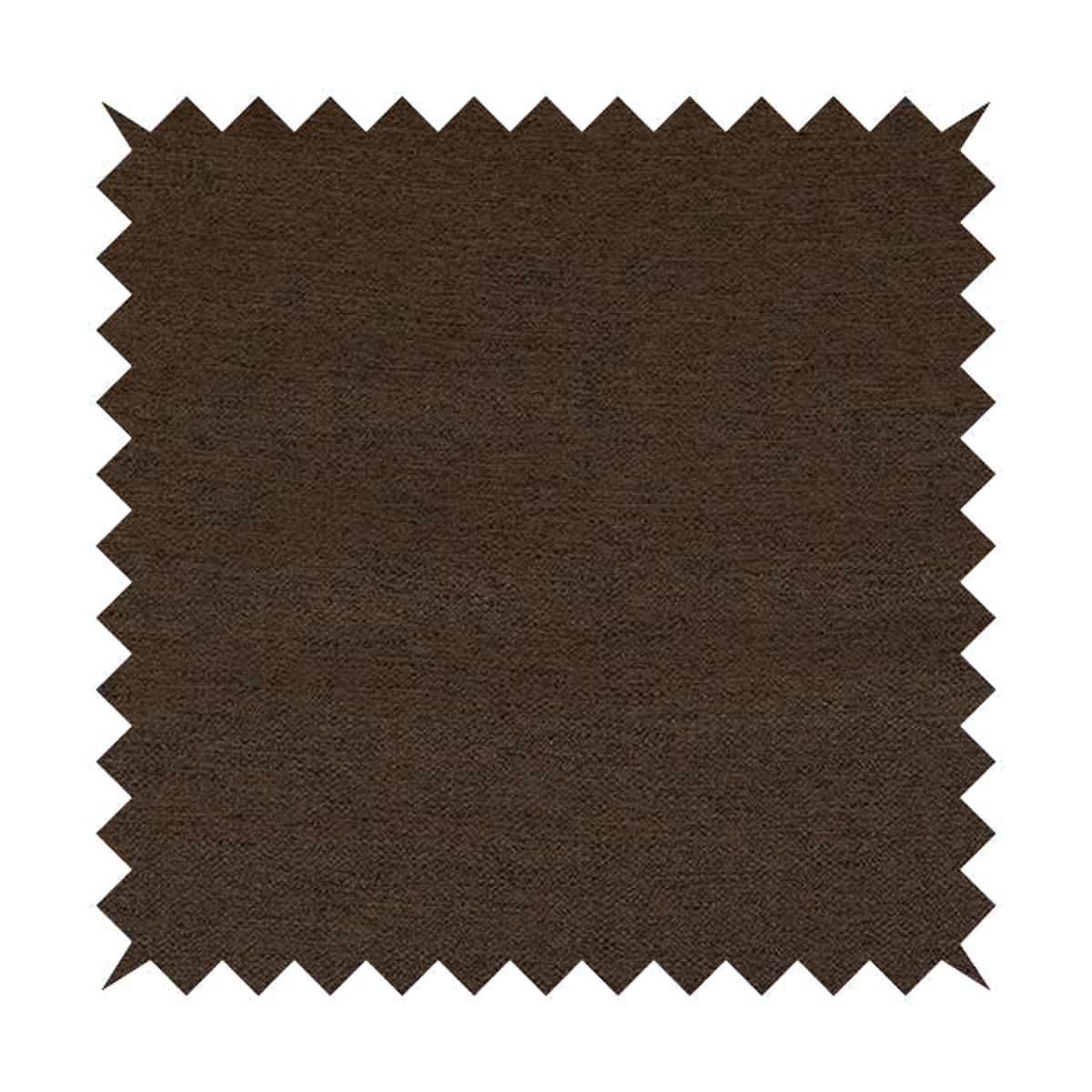 Yolando Textured Fabric Brown Chocolate Colour Upholstery Furnishing Fabric